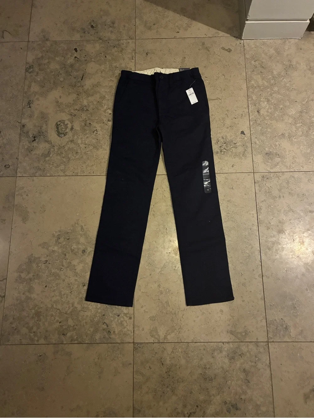 GAP kids Navy Straight Chinos
